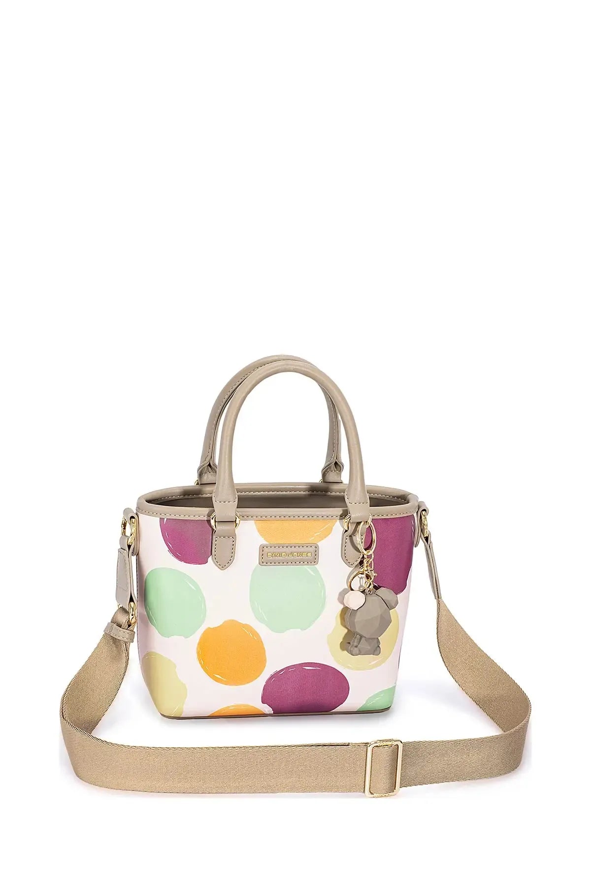 David Jones Colorful Polka Dot Handbag - Bitsy Gypsy Boutique