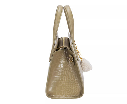 David Jones Crocodile Pattern Handbag - Bitsy Gypsy Boutique