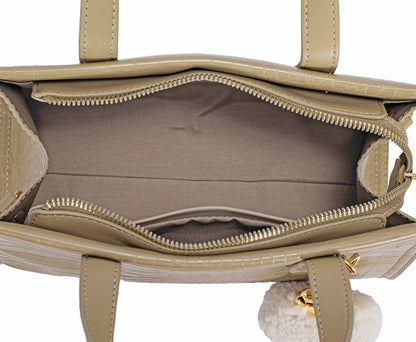 David Jones Crocodile Pattern Handbag - Bitsy Gypsy Boutique