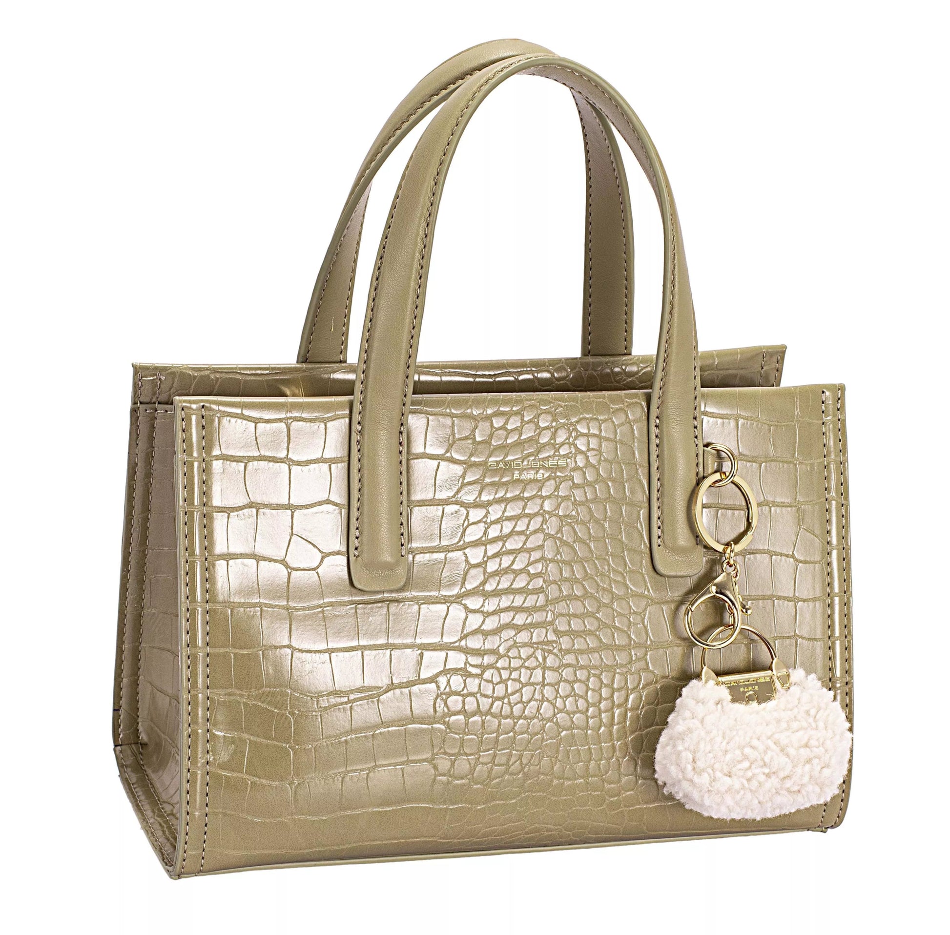 David Jones Crocodile Pattern Handbag - Bitsy Gypsy Boutique