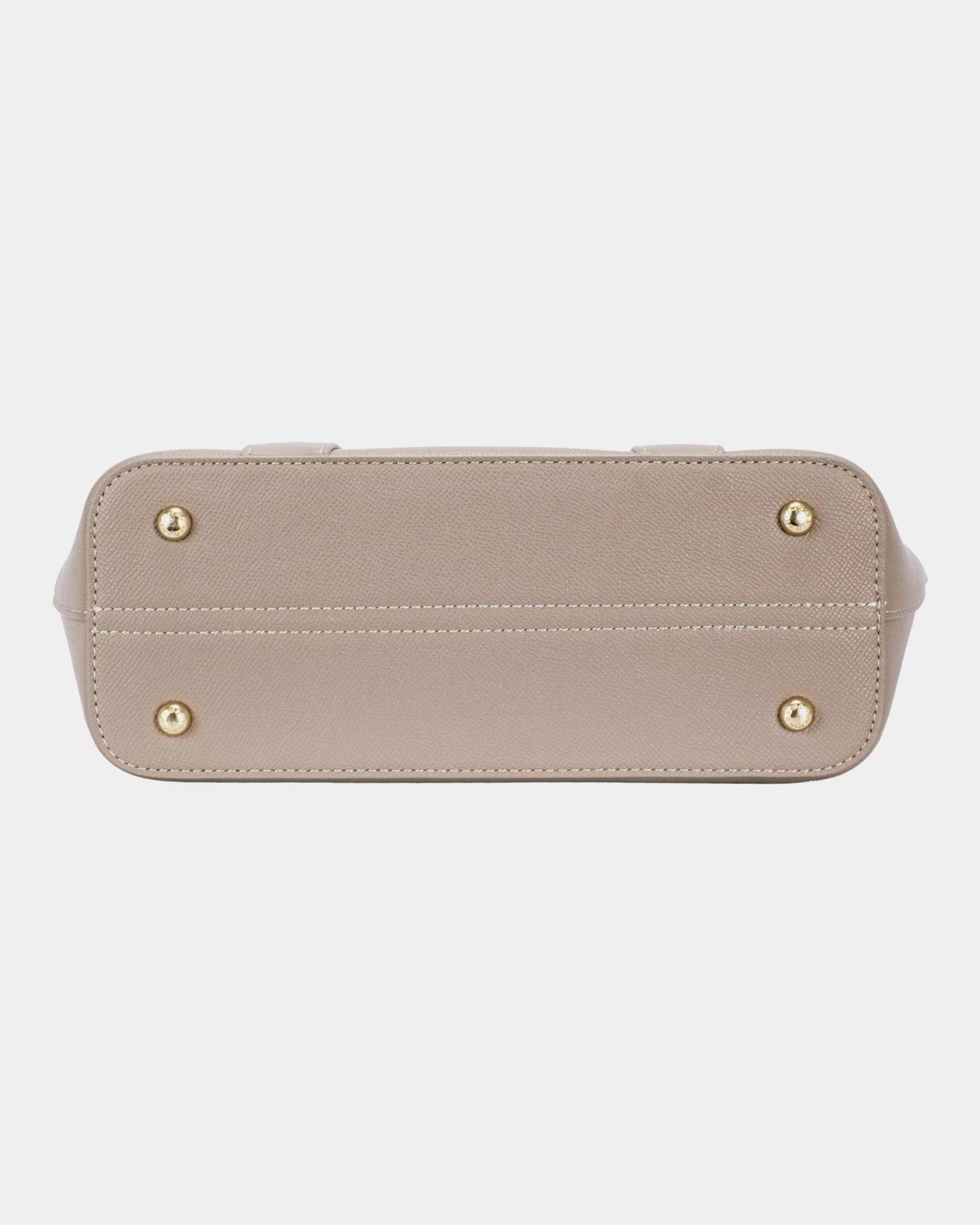 David Jones Leather Tote Bag with Gold Hardware - Bitsy Gypsy Boutique