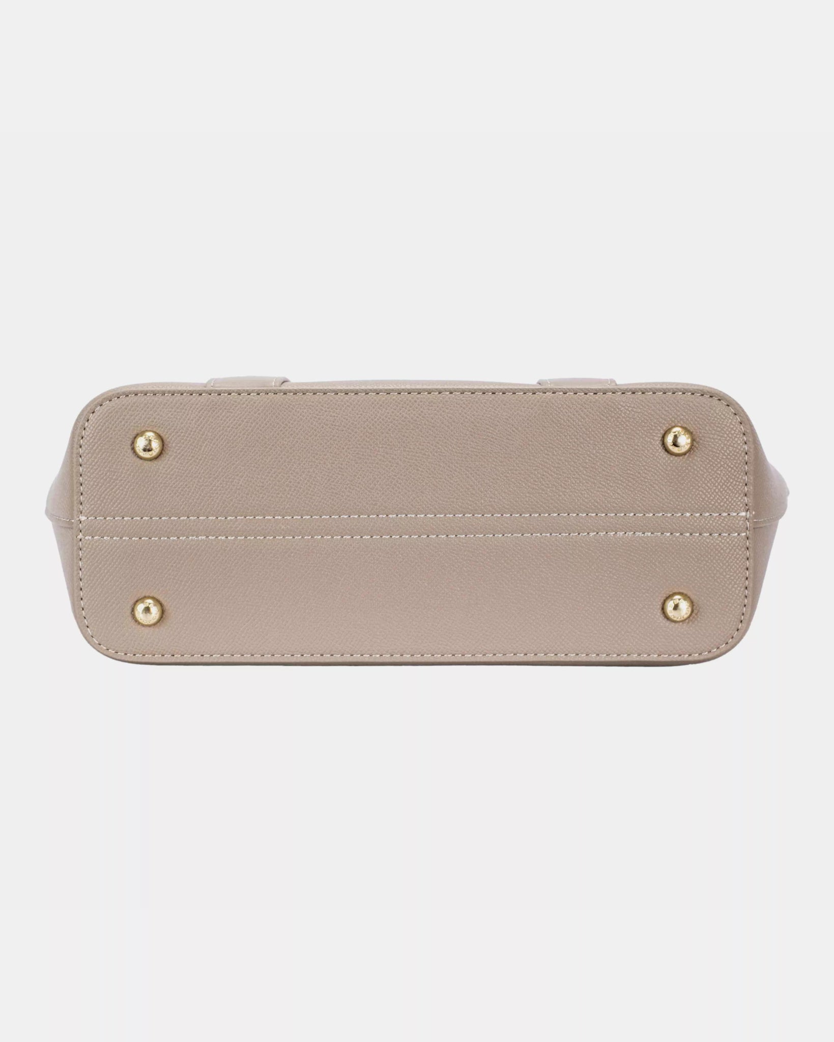 David Jones Leather Tote Bag with Gold Hardware - Bitsy Gypsy Boutique