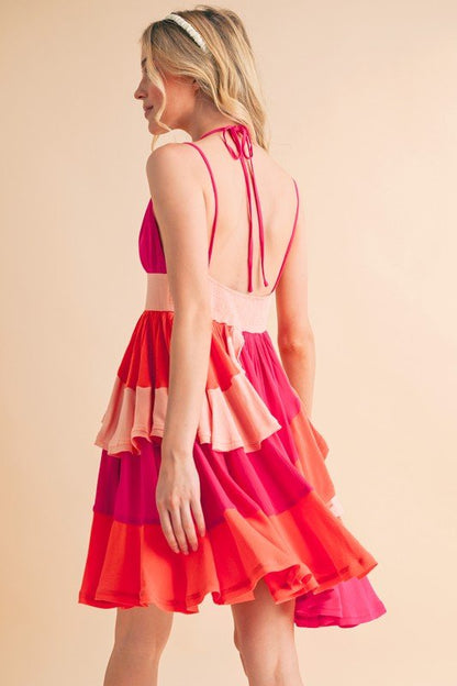 Faith Colorblock Dress - Bitsy Gypsy Boutique