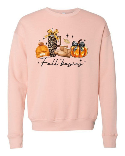 Fall Basics Graphic Sweatshirt - Bitsy Gypsy Boutique