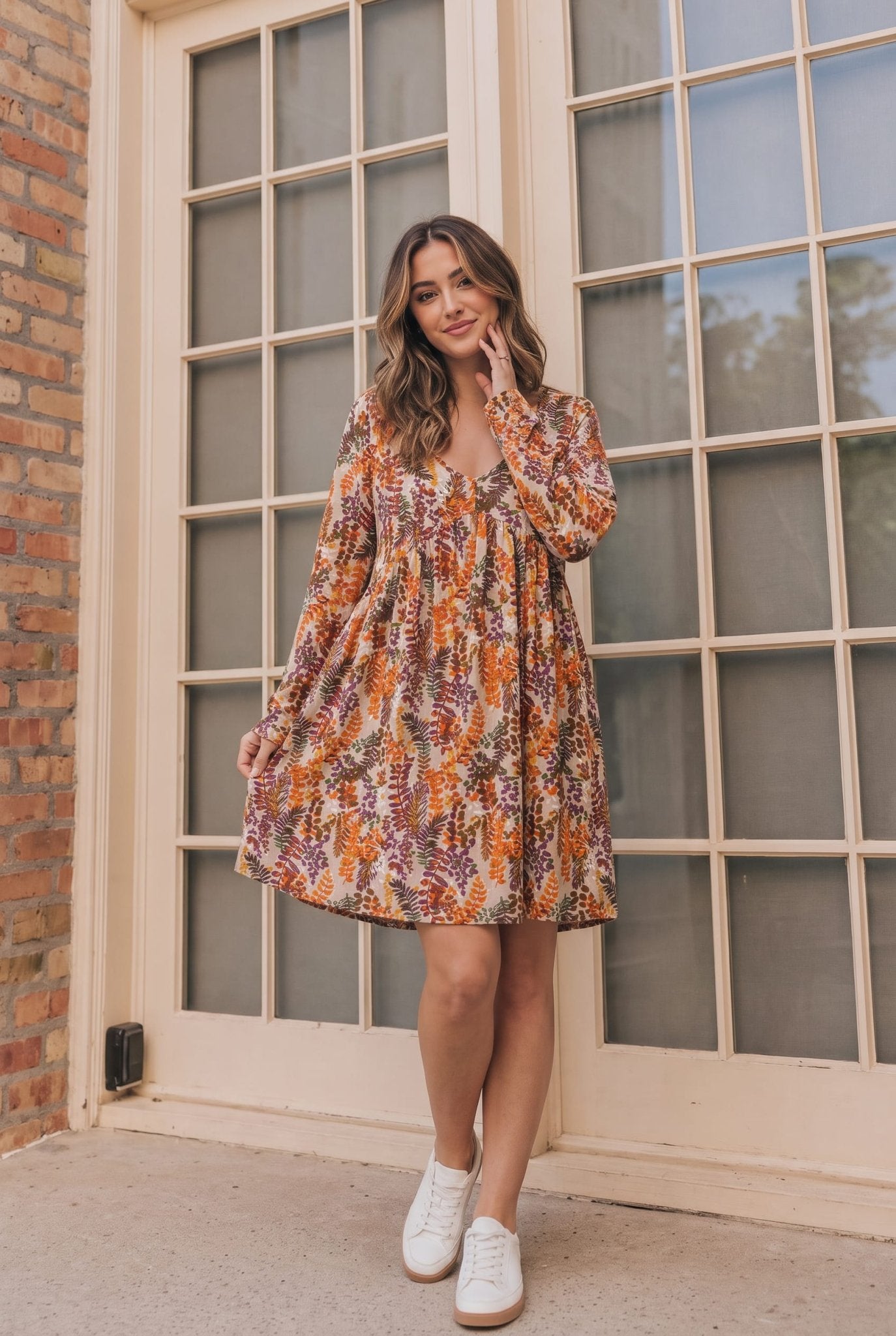 Falling For You Floral Mini Dress - Bitsy Gypsy Boutique