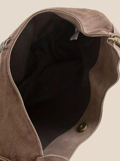 Fame Braided Detail Hobo Shoulder Bag - Bitsy Gypsy Boutique