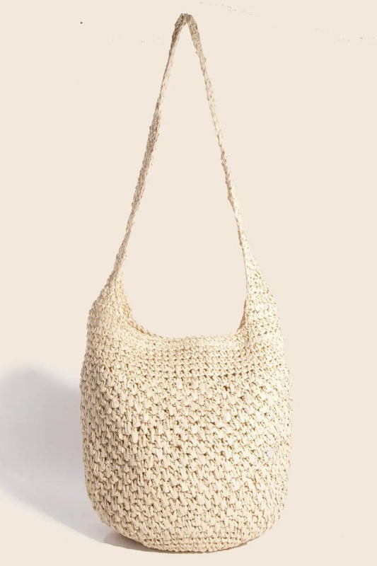 Fame Intricate Braided Hobo Shoulder Bag - Bitsy Gypsy Boutique
