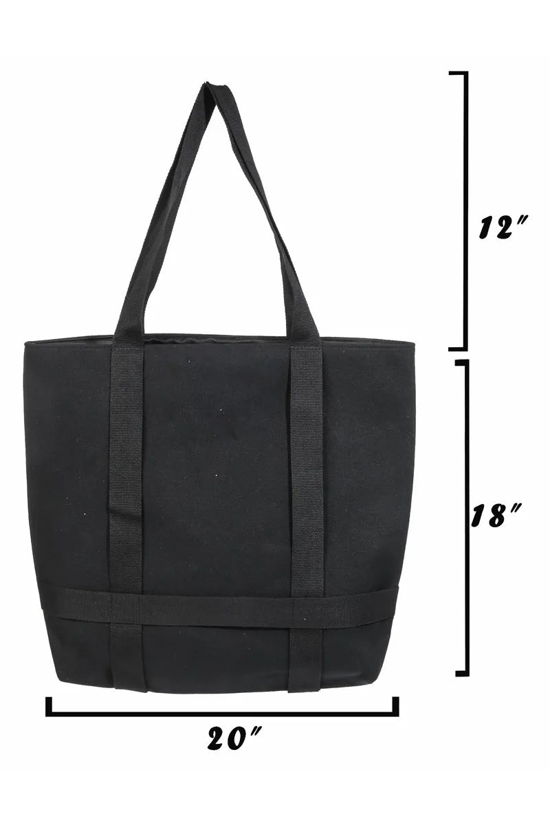 Fame Square Hat Carrier Tote Bag - Bitsy Gypsy Boutique