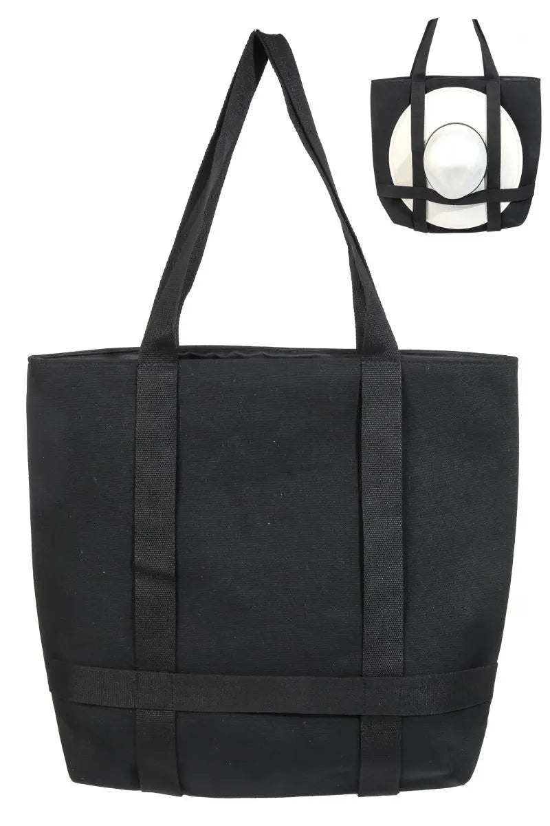Fame Square Hat Carrier Tote Bag - Bitsy Gypsy Boutique