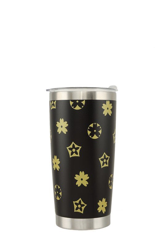 Flower Pattern Thermos Bottle - Bitsy Gypsy Boutique