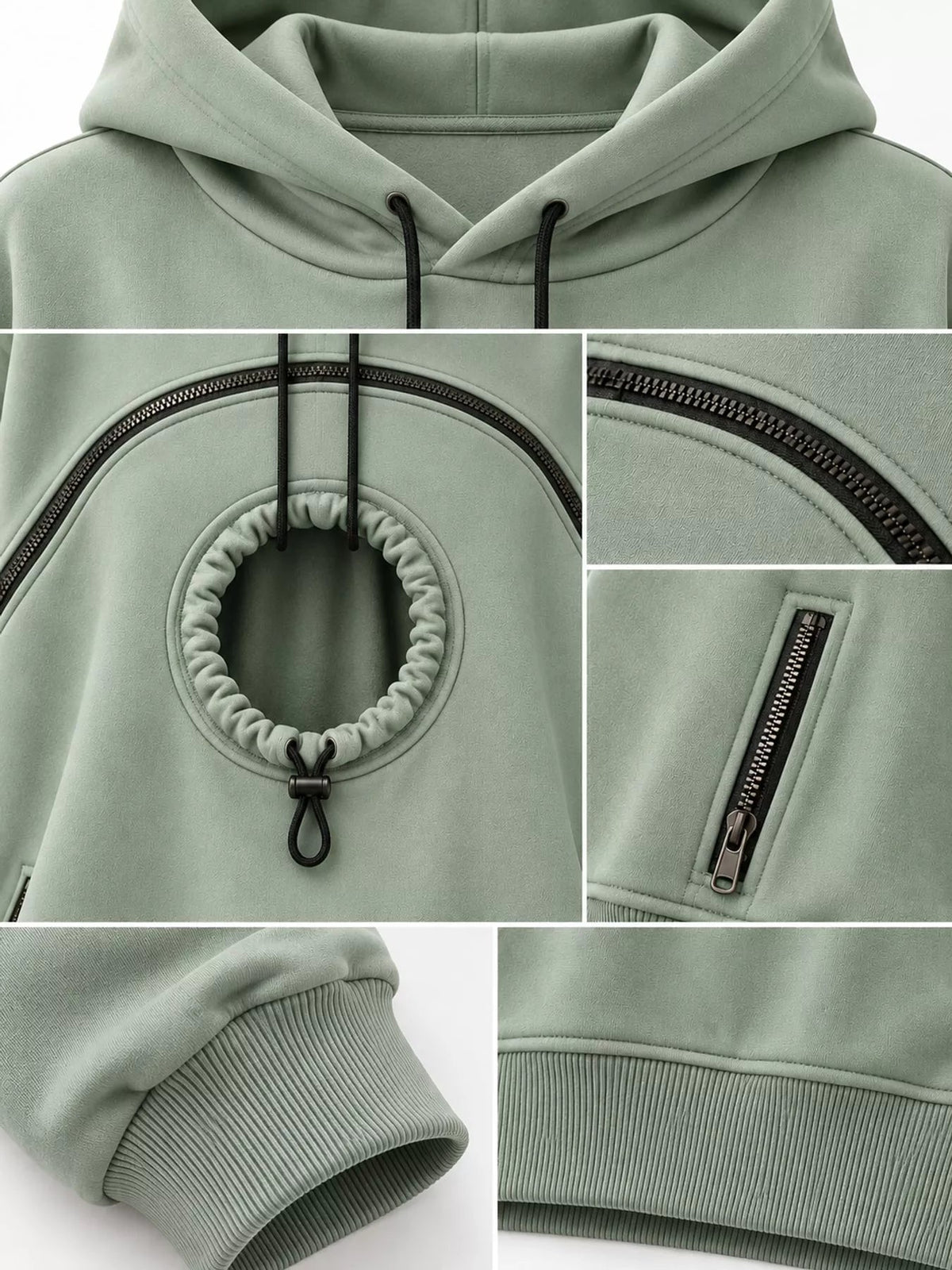 Full Size Pet Carrier Kangaroo Pouch Hoodie Plus Size - Bitsy Gypsy Boutique