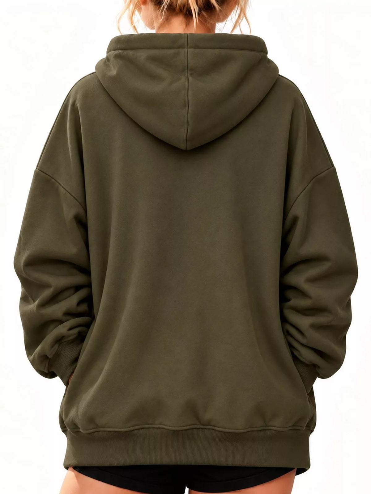 Full Size Pet Carrier Kangaroo Pouch Hoodie Plus Size - Bitsy Gypsy Boutique
