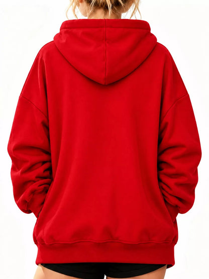 Full Size Pet Carrier Kangaroo Pouch Hoodie Plus Size - Bitsy Gypsy Boutique