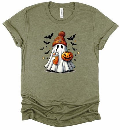 Halloween Ghost Graphic Tee - Bitsy Gypsy Boutique