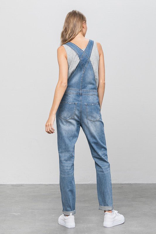 HEAVY BODY PREMIUM DESTROY OVERALLS - Bitsy Gypsy Boutique