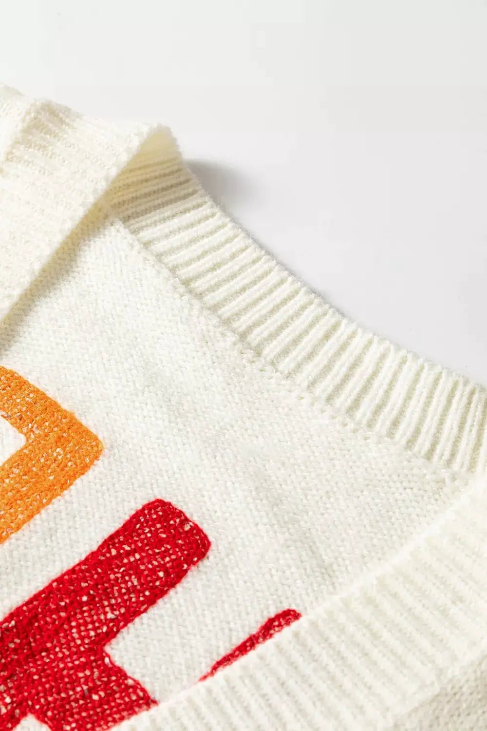 'HO HO HO' Button Up Knit Cardigan - Bitsy Gypsy Boutique