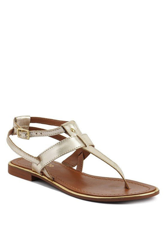 Irene Flat Thong Sandals - Bitsy Gypsy Boutique