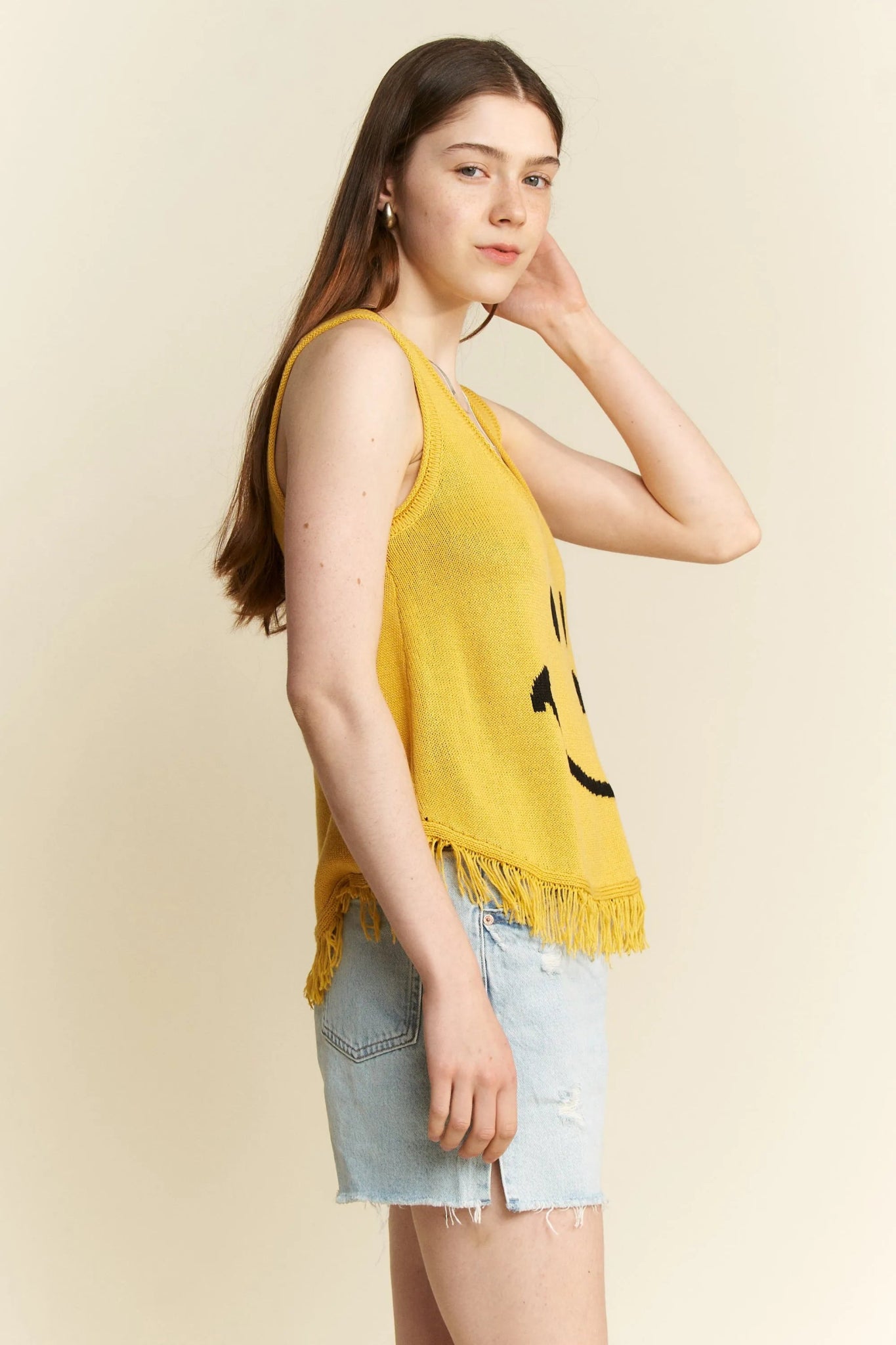 Jade By Jane Smiley Fringe Tank Top - Bitsy Gypsy Boutique