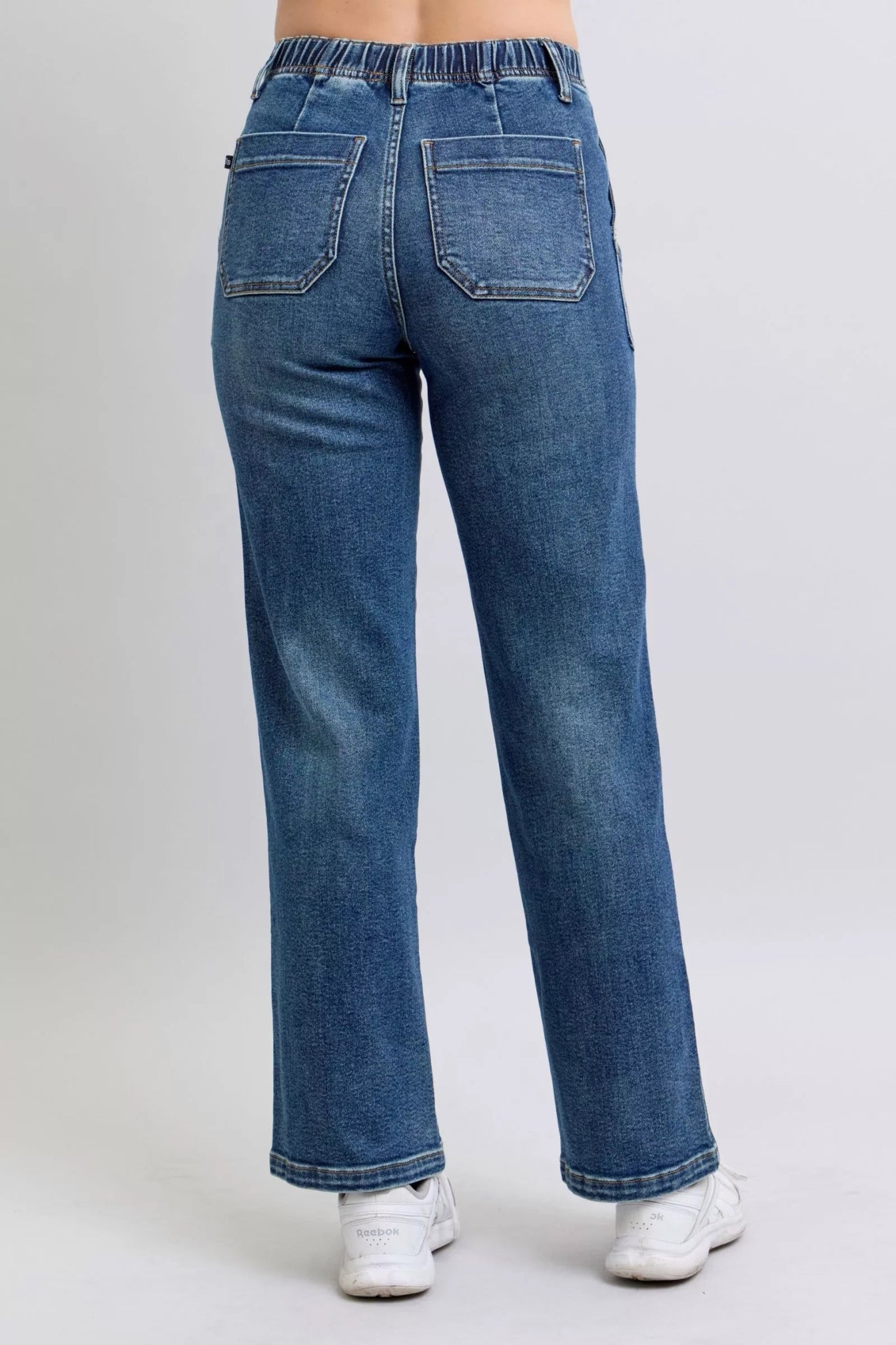 Judy Blue Drawstring Straight Jeans with Pockets - Bitsy Gypsy Boutique