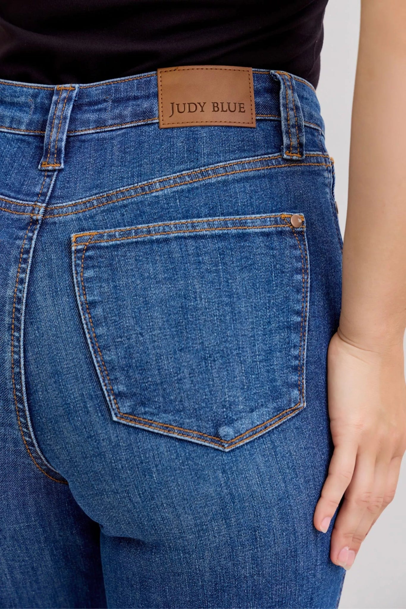 Judy Blue High Waist Tummy Control Straight Jeans - Bitsy Gypsy Boutique