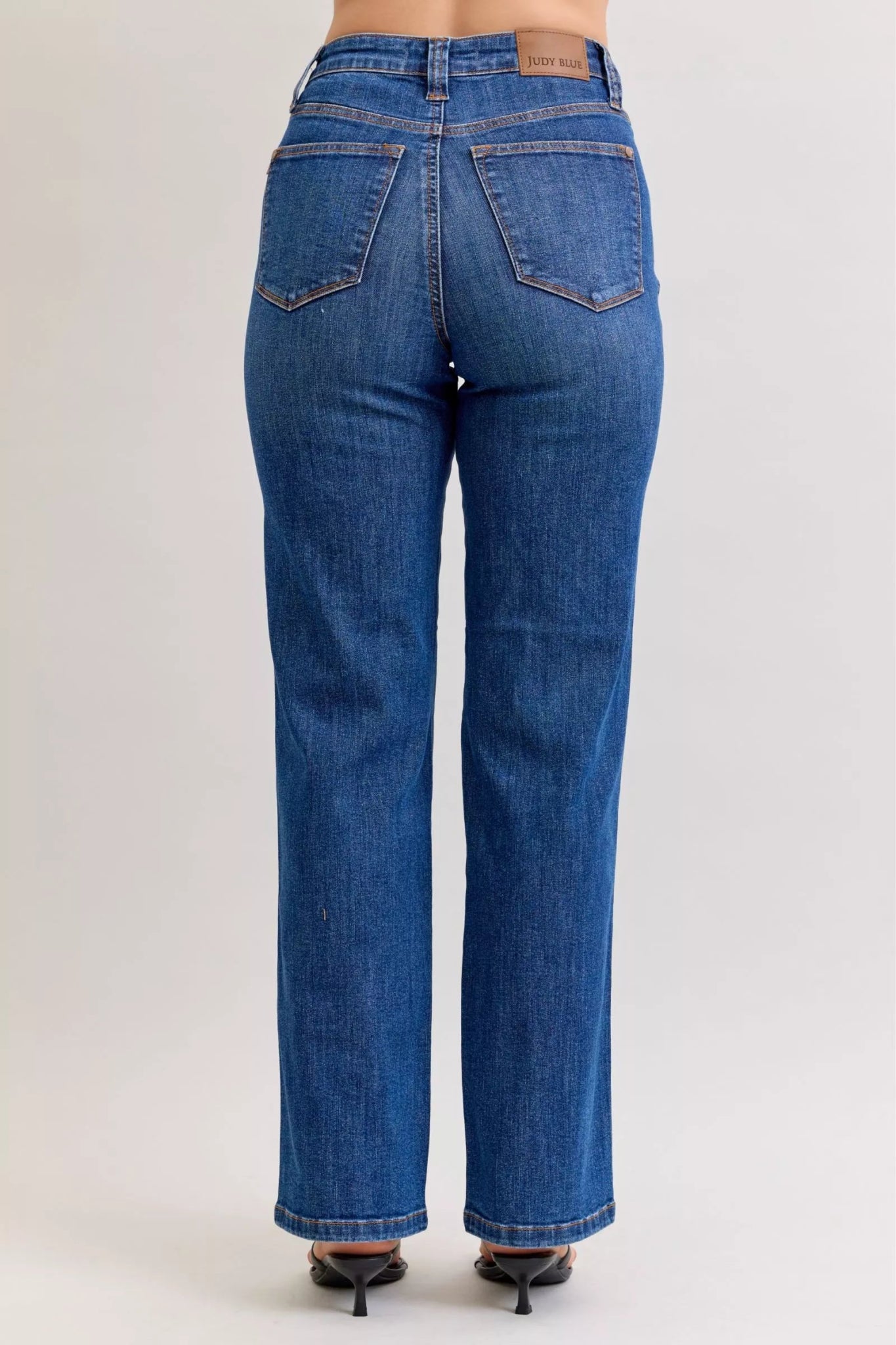 Judy Blue High Waist Tummy Control Straight Jeans - Bitsy Gypsy Boutique