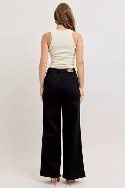 Judy Blue High - Waisted Wide Leg Jeans - Bitsy Gypsy Boutique