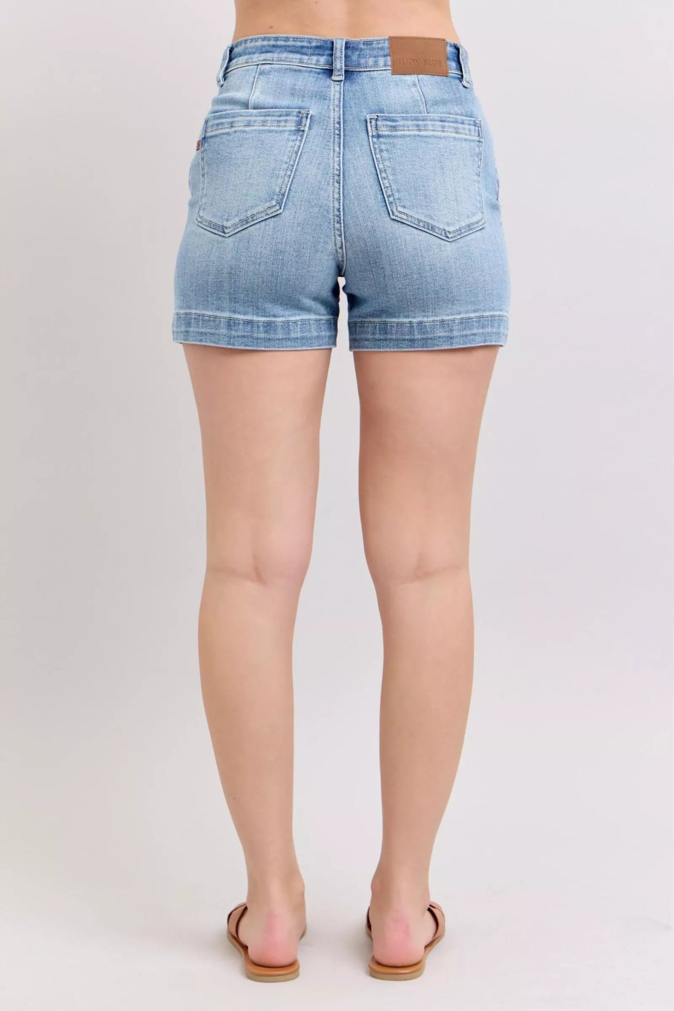 Judy Blue Mid Rise Denim Shorts - Bitsy Gypsy Boutique