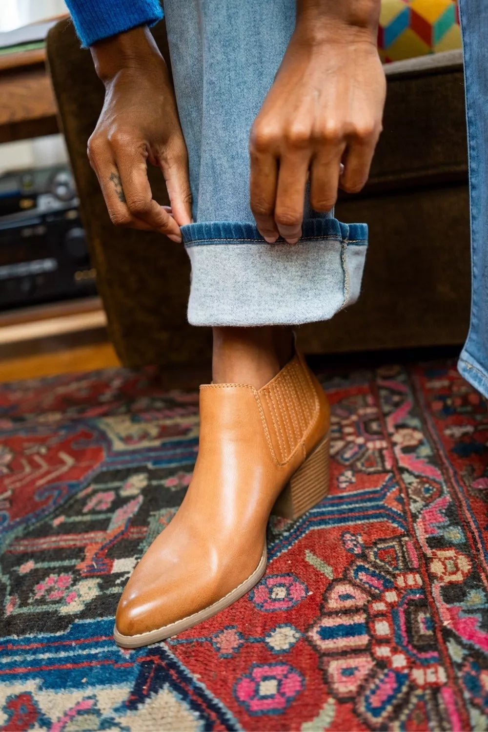 Judy Blue Mid Rise Thermal Bootcut Jeans - Bitsy Gypsy Boutique