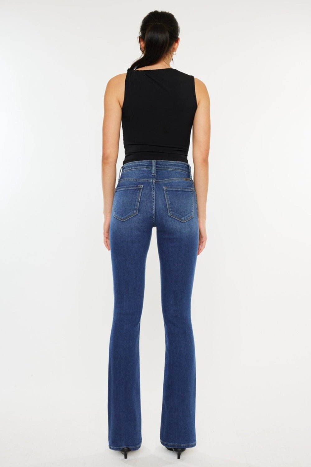 Kancan High Rise Slim Bootcut Jeans - Bitsy Gypsy Boutique