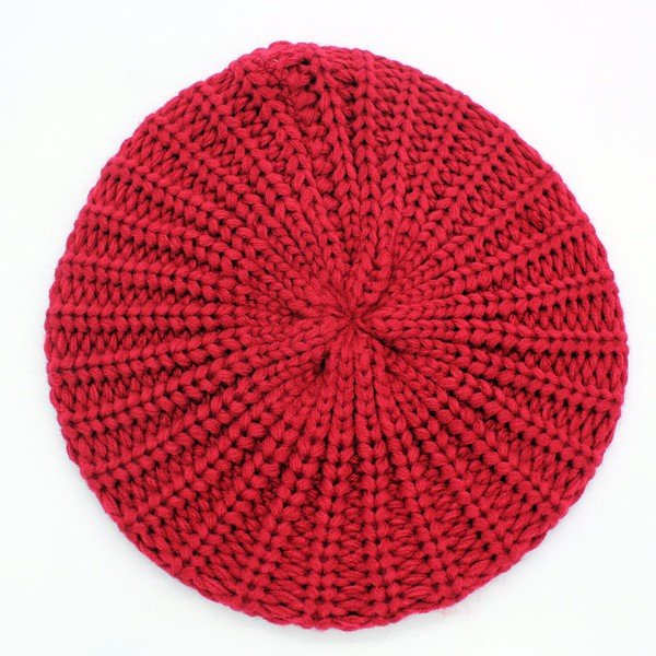KNITTED CABLE KNIT FASHION BERET - Bitsy Gypsy Boutique