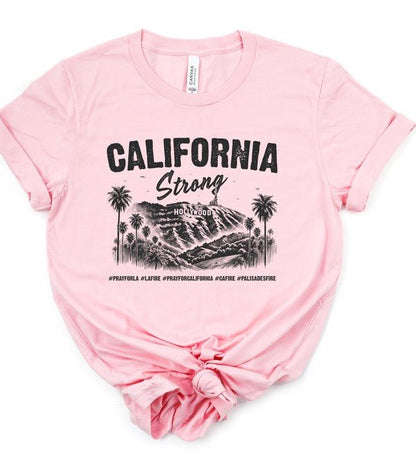 LA Strong Hollywood Softstyle Tee - Bitsy Gypsy Boutique