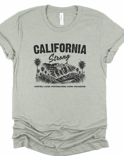 LA Strong Hollywood Softstyle Tee - Bitsy Gypsy Boutique