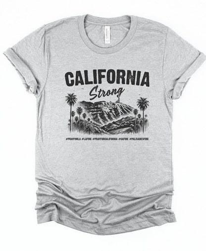 LA Strong Hollywood Softstyle Tee - Bitsy Gypsy Boutique
