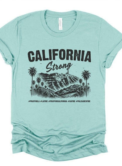 LA Strong Hollywood Softstyle Tee - Bitsy Gypsy Boutique