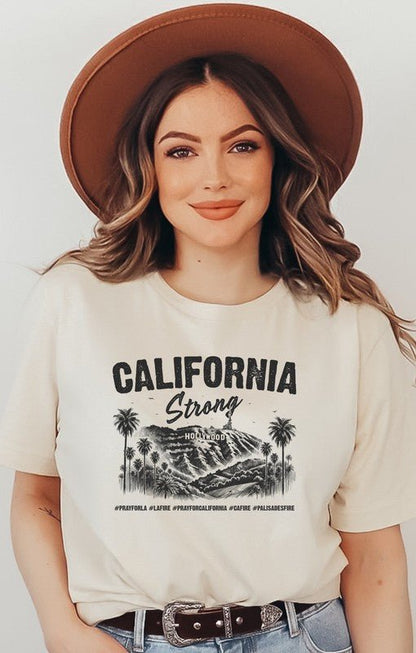 LA Strong Hollywood Softstyle Tee - Bitsy Gypsy Boutique
