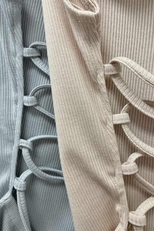 Lace back bodysuit - Bitsy Gypsy Boutique