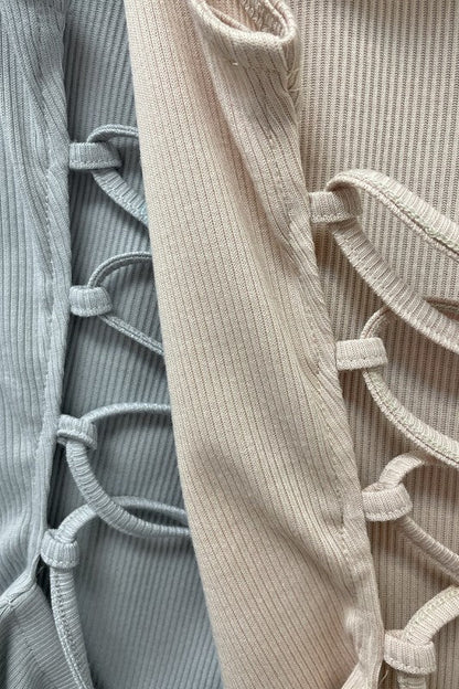 Lace back bodysuit - Bitsy Gypsy Boutique