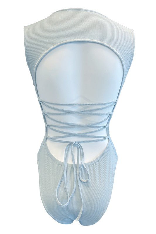 Lace back bodysuit - Bitsy Gypsy Boutique