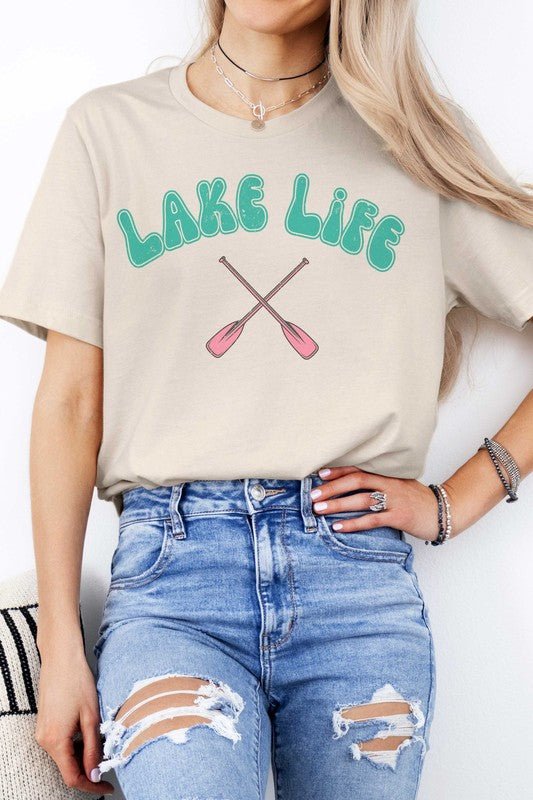 LAKE LIFE Graphic Tee - Bitsy Gypsy Boutique