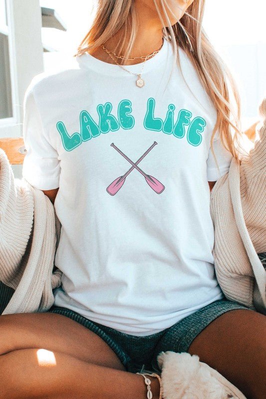 LAKE LIFE Graphic Tee - Bitsy Gypsy Boutique