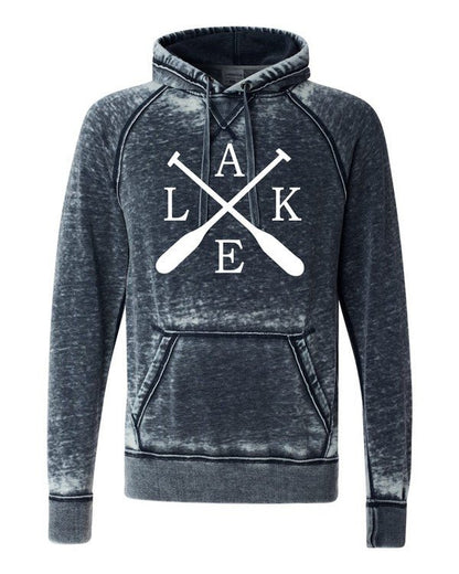Lake with Oars Vintage Hoodie - Bitsy Gypsy Boutique