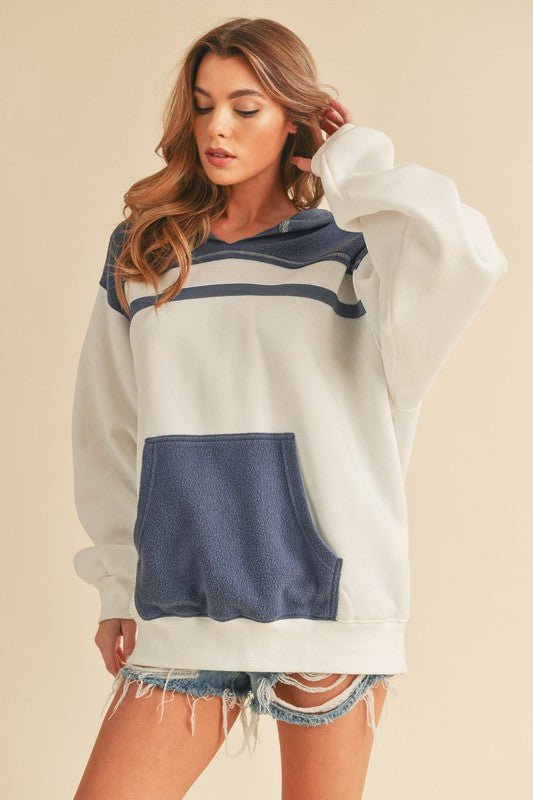 Lari Hooded Sweatshirt - Bitsy Gypsy Boutique