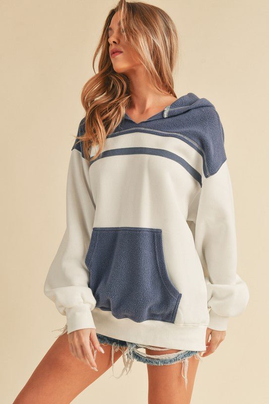 Lari Hooded Sweatshirt - Bitsy Gypsy Boutique