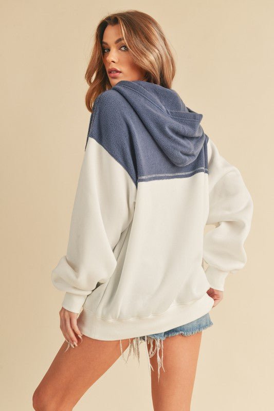 Lari Hooded Sweatshirt - Bitsy Gypsy Boutique