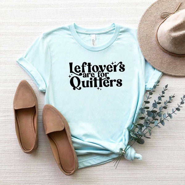 Leftovers Are For Quitters Stars Short Sleeve Tee - Bitsy Gypsy Boutique