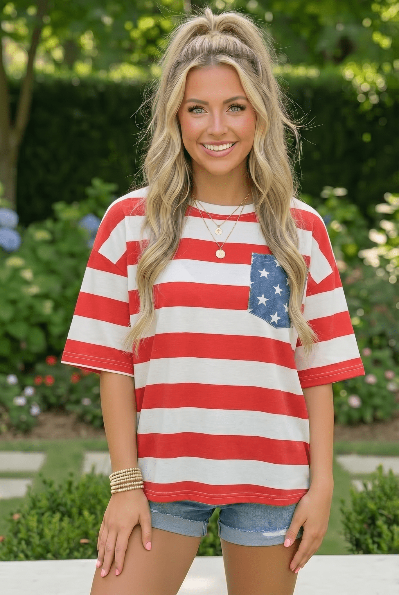 Let's Celebrate Knit Tee - Bitsy Gypsy Boutique