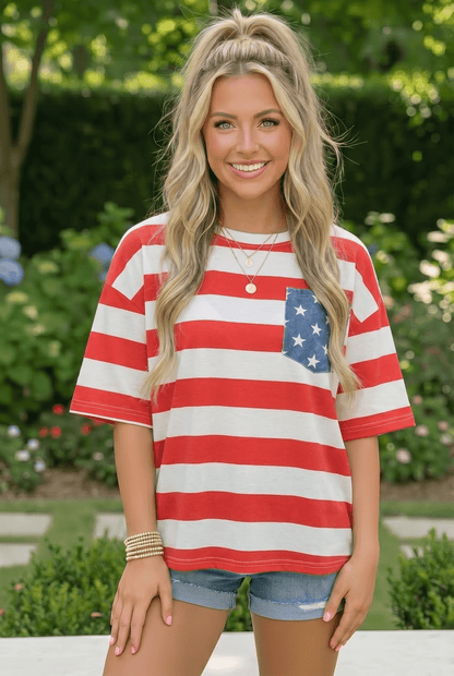 Let's Celebrate Knit Tee - Bitsy Gypsy Boutique