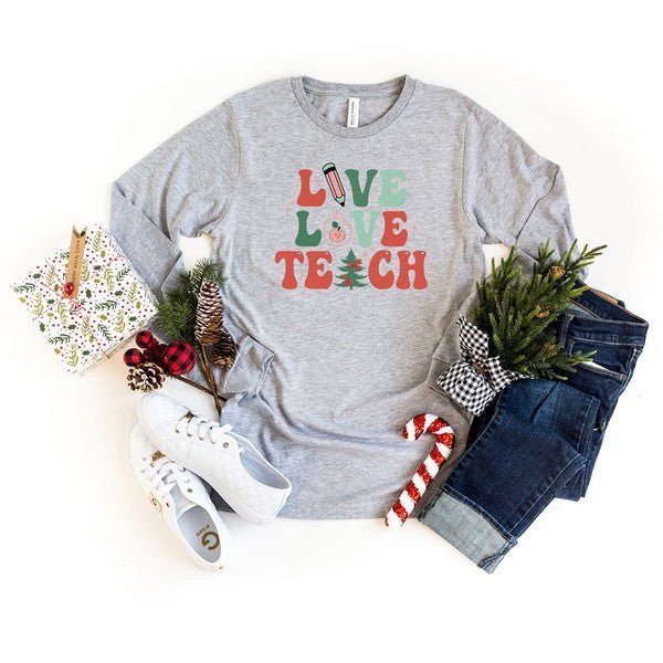 Live Love Teach Christmas - Bitsy Gypsy Boutique