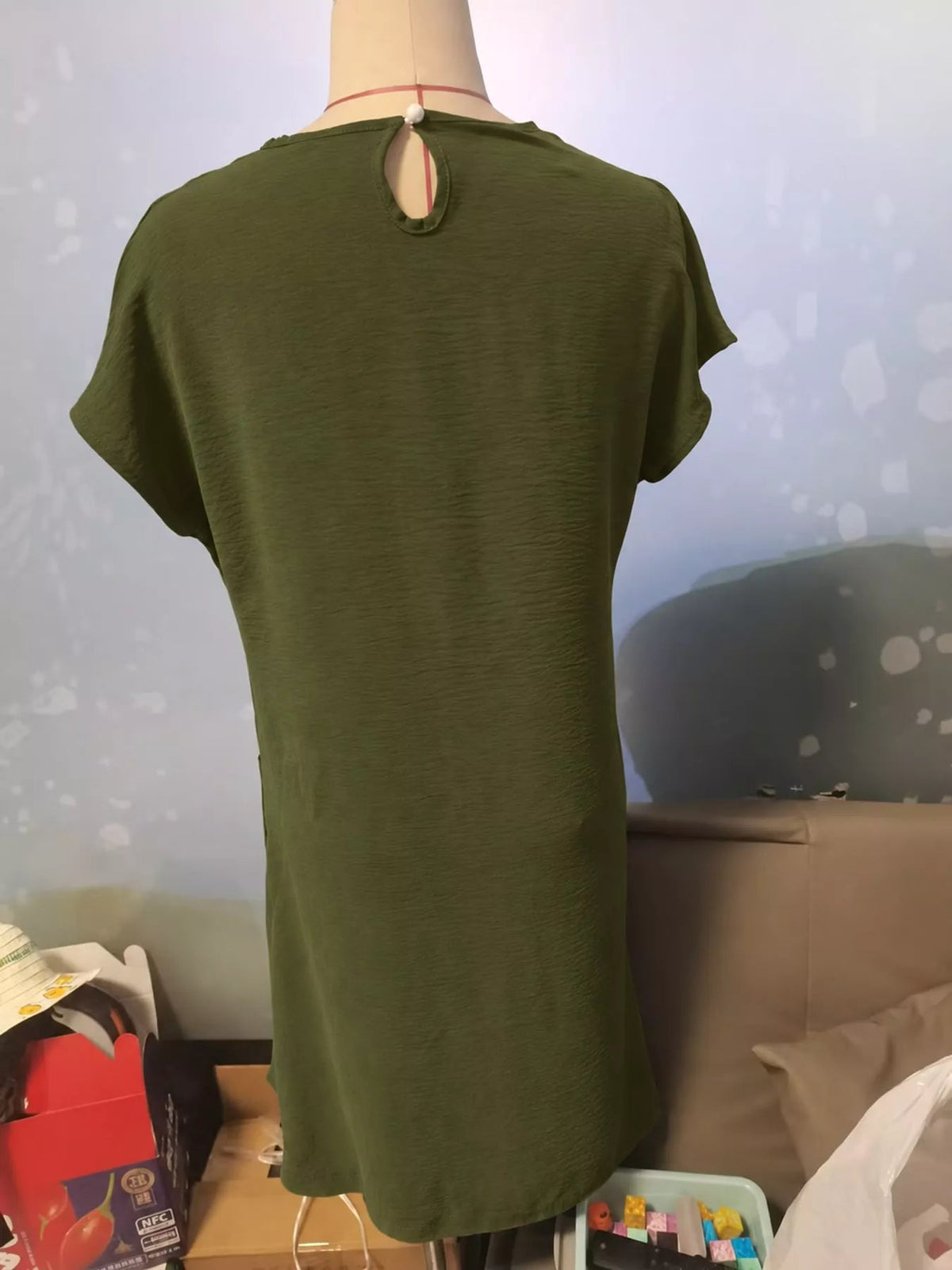 Loose Fit T-Shirt Dress with Pockets - Bitsy Gypsy Boutique