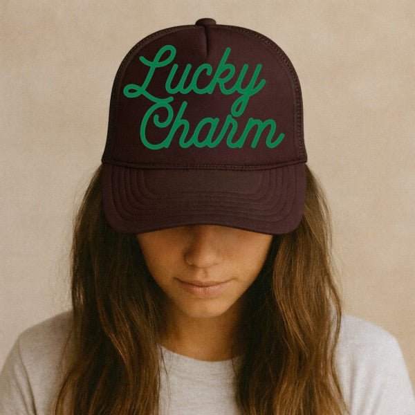 Lucky Charm Trucker Hat Collection - Bitsy Gypsy Boutique